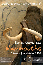 Exposition Sur la terre des mammouths - à Solutré