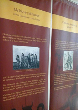 Panneaux exposition Mythique préhistoire
