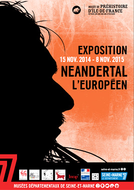 Néandertal l'européen Exposition au Musée de préhistoire d'Ile-de-France à Nemours