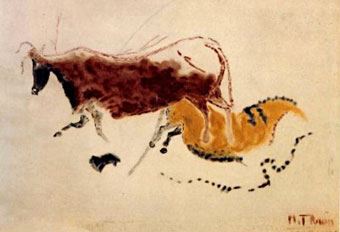 Relev&eacute; de Lascaux Par Maurice Thaon