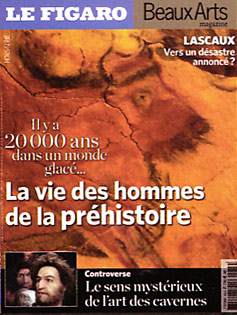 La vie des hommes de la préhistoire - Numéro Hors série du Figaro et Beaux arts Magazine