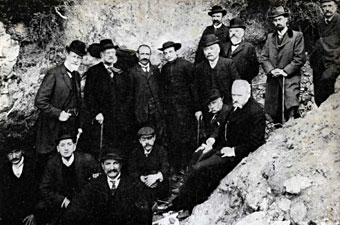 Le Ruth, pr&egrave;s du Moustier en 1908. 
