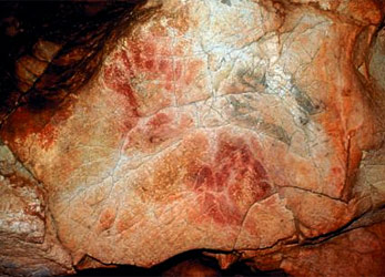 Grotte des Fieux - Mains n&eacute;gatives