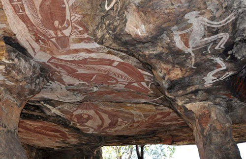 Art de la préhistoire en Australie : le site de Narwala Gabarnmang 