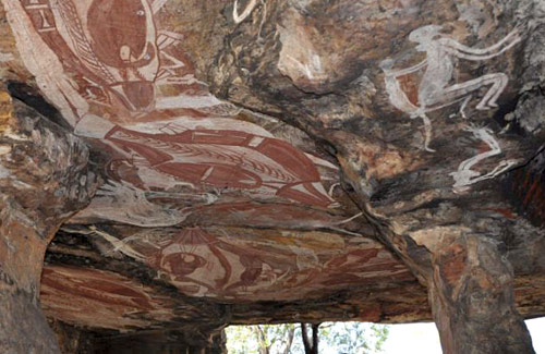 Art de la préhistoire en Australie : le site de Narwala Gabarnmang