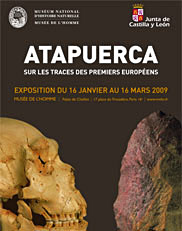 Exposition Atapuerca au Musée de l'Homme