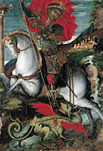 Saint Georges terrassant le dragon