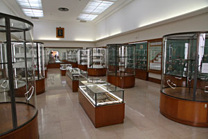 Salle Rainier III au Mus&eacute;e d'Anthropologie de Monaco