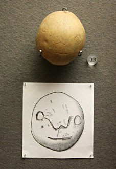 Figure Humaine grav&eacute;e 