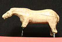 Cheval grav&eacute; des Espelugues