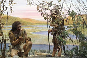 Homo erectus il y a 1 millions d'ann&eacute;es