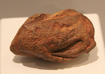 Statuette de renne ac&eacute;phale