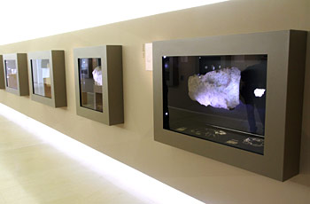 La salle des gravures au Mus&eacute;e de Lussac-les-Ch&acirc;teaux