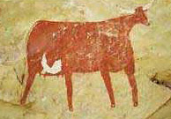 Boeuf - Sahara - n&eacute;olithique
