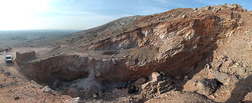 Le site de Jebel Irhoud au Maroc