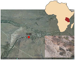 Gorges d'Olduvaï, situation 