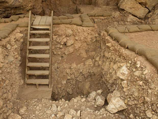 La grotte de Qesem en Israël