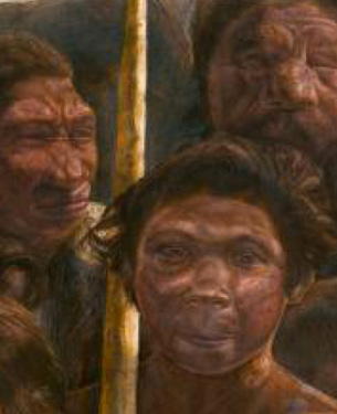 reconstitution-hominides-sima-de-los-huesos