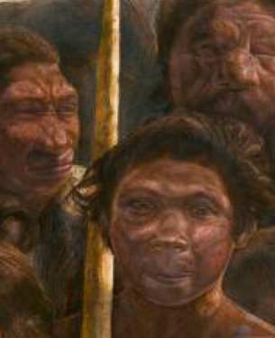 reconstitution-hominides-sima-de-los-huesos