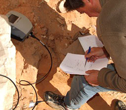 Mesures de datations OSL &agrave; Tassili-n-Ajjer