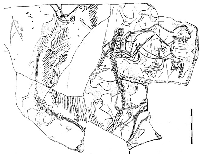 Grotte d'Enlène - accouplement êtres humains