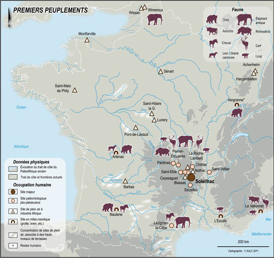 Plus anciens sites préhistoriques en France