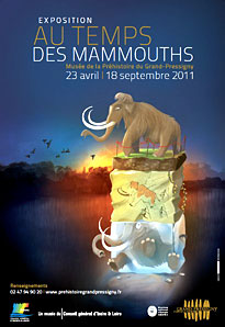 Au temps des mammouts - exposition - Grand-Pressigny