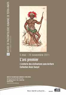 L'arc premier, exposition au Musée de préhistoire humaine de Terra Amata