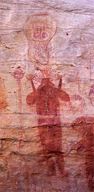 Peinture rupestre aborigène