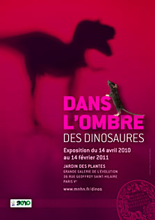 Dans l'ombre des dinosaures - Exposition - Grande galerie de l'exposition
