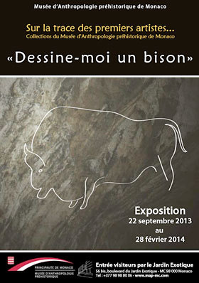 Dessine moi un bison - expo art préhistorique