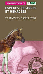 Especes disparues et menacées au Jardin des Plantes