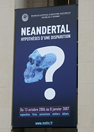 Neandertal - Exposition - Musée de l'Homme - Paris - Trocadéro