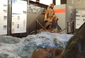Exposition Otzi au Paléosite