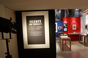 Entrée Silence on fouille !