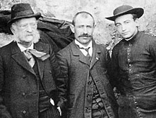 Emile Cartailhac, Denis Peyrony et henri Breuil
