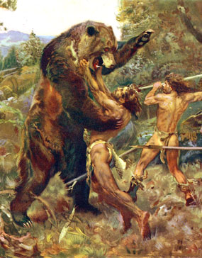 les premières armes à la préhistoire pour chasser
