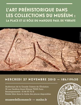 L'art préhistorique dans les collections du Muséum