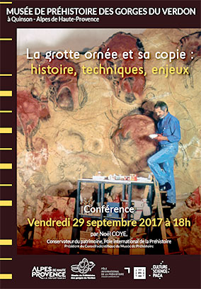 La grotte ornée et sa copie - Conférence Noel Coye