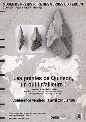 Les pointes de Quinson, un outil d'ailleurs !