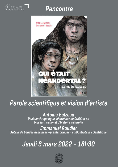 Conférence neandertal-parole-scientifique-vision-artiste