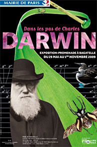 Dans les pas de Charles Darwin - exposition Bagatelle