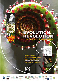 Evolution... Révolution de Darwin à nos jours - Jardin botanique de Lyon
