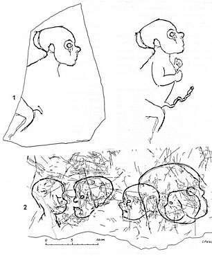 Enfants Grotte de la Marche