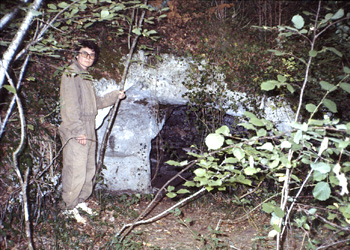 Entrée grotte de Fronsac