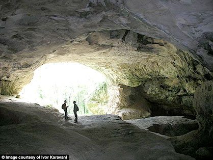Grotte de Vindija en Croatie