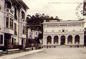 Musée de Prhéistoire de Menton lors de son ouverture (Carte postale)