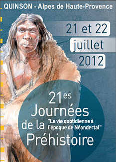 Journées de préhistoire 2012 à Quinson