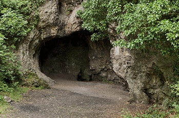 Grotte de Spy - entrée de la cavité
