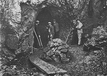 Grotte de Ramioul en 1911